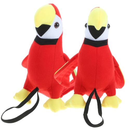 GOOHOCHY 2 Stück Plüsch Papagei Schultermodell Weiches Kuscheltier Piraten Kostüm Zubehör Verstellbar Detailreich Bunter Plüschtier Vogel für Rollenspiele GOOHOCHY 2 Stück Plüsch Papagei Schultermodell Weiches Kuscheltier Piraten Kostüm Zubehör Verstellbar Detailreich Bunter Plüschtier Vogel für Rollenspiele von GOOHOCHY