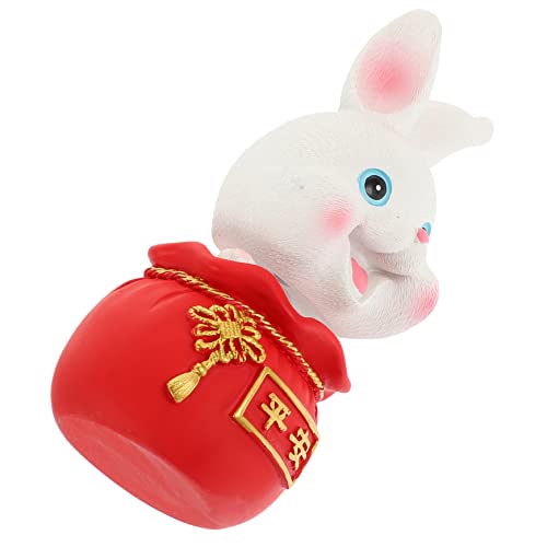 GOOHOCHY 2023 Mini Harz Bunny Spielzeug Schütteln Desktop Dekoration Bunny Figurine Für Büro Weiche Spielzeug GOOHOCHY 2023 Mini Harz Bunny Spielzeug Schütteln Desktop Dekoration Bunny Figurine Für Büro Weiche Spielzeug von GOOHOCHY