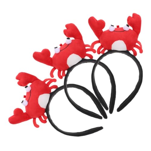 GOOHOCHY 3 Stück Lustiges Rotes Plüsch Tier Haarband für Kostümpartys Halloween und Fotospaß für Erwachsene Accessoire für Themen Events GOOHOCHY 3 Stück Lustiges Rotes Plüsch Tier Haarband für Kostümpartys Halloween und Fotospaß für Erwachsene Accessoire für Themen Events von GOOHOCHY