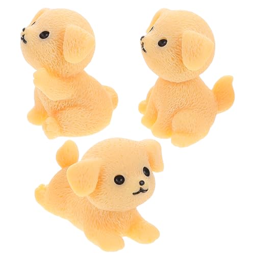 GOOHOCHY 3 Stücke Goldene Welpen Auto Dashboard Decor Realistische Simulation Hund Statuen Für Home Office GOOHOCHY 3 Stücke Goldene Welpen Auto Dashboard Decor Realistische Simulation Hund Statuen Für Home Office von GOOHOCHY