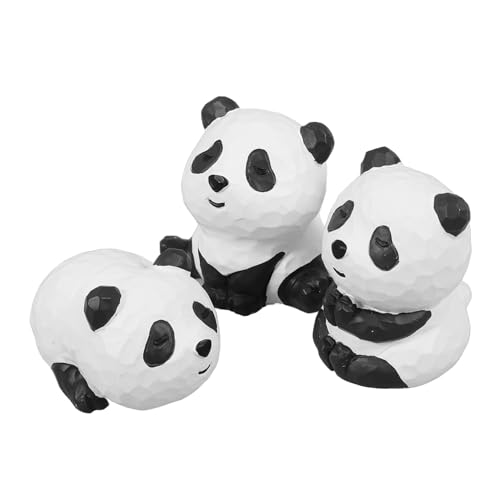 GOOHOCHY 3 Stücke Harz Statue Garten Decor Panda Spielzeug Party Liefert Für Geburtstag GOOHOCHY 3 Stücke Harz Statue Garten Decor Panda Spielzeug Party Liefert Für Geburtstag von GOOHOCHY