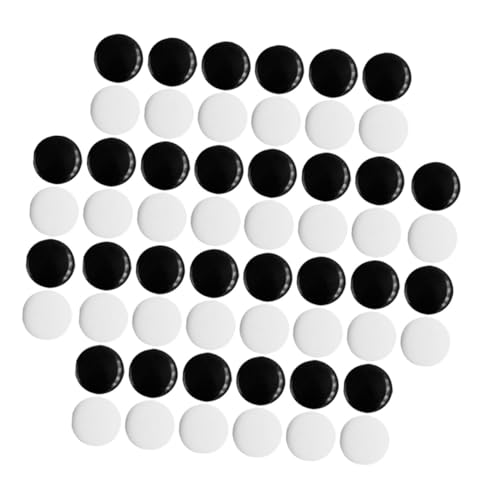 GOOHOCHY 360 Stück Teiliges Go Spielsteine aus Langlebigem Melamin Kompakte Runde Schachfiguren für Heimgebrauch Pädagogisches Zubehör für Strategisches Brettspiel Schwarz Weiße Go GOOHOCHY 360 Stück Teiliges Go Spielsteine aus Langlebigem Melamin Kompakte Runde Schachfiguren für Heimgebrauch Pädagogisches Zubehör für Strategisches Brettspiel Schwarz Weiße Go von GOOHOCHY