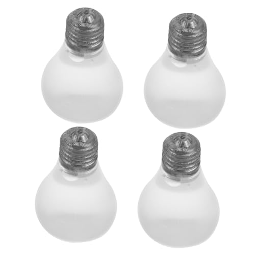 GOOHOCHY 4 Stück Lustige Leuchtende Stressbälle Kreative Quetschspielzeuge für Sanftes Material Glow in The Dark Funktion für Stressfreies und Beruhigende Nächte von GOOHOCHY