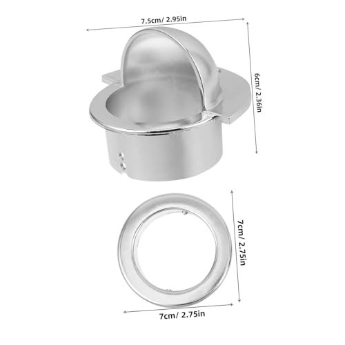 GOOHOCHY 4 Stück Teiliges Foosball Entry Dish aus Kunststoff Austauschbares Tischfußball Zubehör für Standard Fußballtische Glatte Oberfläche für Reibungsloses Spiel Einfache und von GOOHOCHY