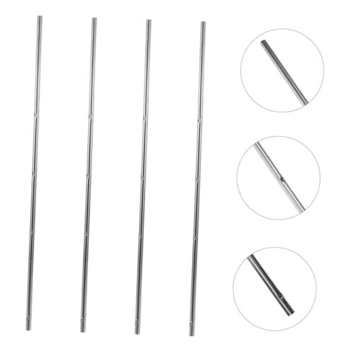 GOOHOCHY 4 Stück Teiliges Foosball Tisch Ersatzstangen aus Stahl Robust und Kompatibel für Erwachsene Einfache Montage als Tischkicker Zubehör von GOOHOCHY