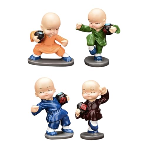 GOOHOCHY 4 Stück Teiliges Mini Figuren Resin Auto Dekoration Lebendige Harz Desktop Deko Skulpturen Für Auto Innenraum und Zuhause GOOHOCHY 4 Stück Teiliges Mini Figuren Resin Auto Dekoration Lebendige Harz Desktop Deko Skulpturen Für Auto Innenraum und Zuhause von GOOHOCHY