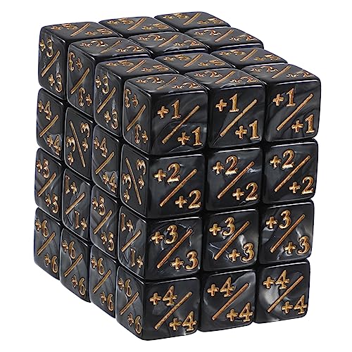 GOOHOCHY 48 Stück Acryl Würfelzähler Elegante Token für Kartenspiele Stapelbar Vielseitig Einsetzbar für Tabletop Spiele und Spielmechaniken von GOOHOCHY