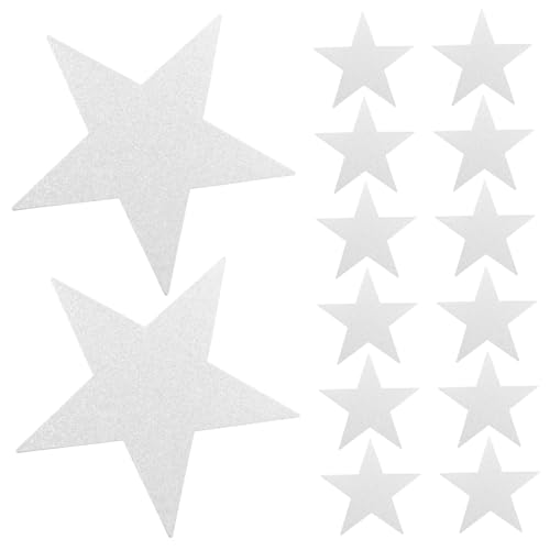 GOOHOCHY 48 Stück Glitzer Papier Sterne Ausschnitte Dekoration für Pinnwände Klassenzimmer und Partys Robustes Bastelpapier für Kreative Projekte und Diy Aktivitäten GOOHOCHY 48 Stück Glitzer Papier Sterne Ausschnitte Dekoration für Pinnwände Klassenzimmer und Partys Robustes Bastelpapier für Kreative Projekte und Diy Aktivitäten von GOOHOCHY