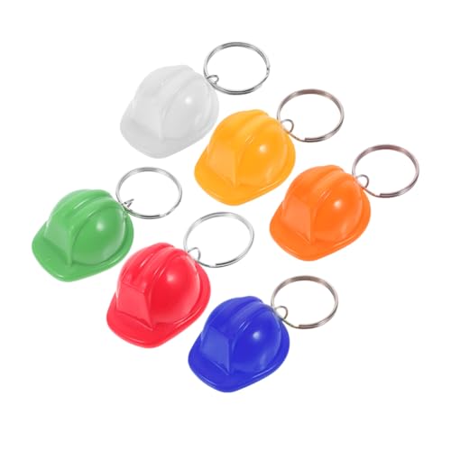 GOOHOCHY 6 Stück Mini Bauhelm Schlüsselanhänger Einzigartige Party für Bau Themenfeiern Leicht Praktisch und Verschiedenen Farben Erhältlich Schlüssel oder Rucksäcke GOOHOCHY 6 Stück Mini Bauhelm Schlüsselanhänger Einzigartige Party für Bau Themenfeiern Leicht Praktisch und Verschiedenen Farben Erhältlich Schlüssel oder Rucksäcke von GOOHOCHY