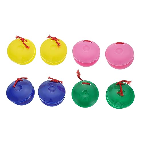 GOOHOCHY 8 Stück Fingerkastagnetten musikalisches Erziehungsspielzeug Kastagnetten für Kindermusikinstrumente Musikinstrument für Spielzeuginstrumente für Plastik GOOHOCHY 8 Stück Fingerkastagnetten musikalisches Erziehungsspielzeug Kastagnetten für Kindermusikinstrumente Musikinstrument für Spielzeuginstrumente für Plastik von GOOHOCHY