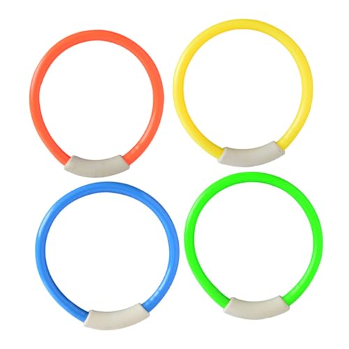 GOOHOCHY 8 Stücke Wasser Ring Tauchen Ring Tauchen Greifen Ring Tauchen Ring Unterwasser Tauchen Ring Ausbildung Tauchen Ring Zufällige Farbe von GOOHOCHY