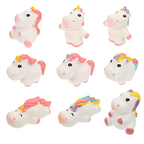 GOOHOCHY 9stücke Teiliges Einhorn Figuren Für Mikro-landschaften Dekorative Cartoon Ornamente Für Garten Und Bonsai Süße Deko Für Feengärten Und Terrarien GOOHOCHY 9stücke Teiliges Einhorn Figuren Für Mikro-landschaften Dekorative Cartoon Ornamente Für Garten Und Bonsai Süße Deko Für Feengärten Und Terrarien von GOOHOCHY