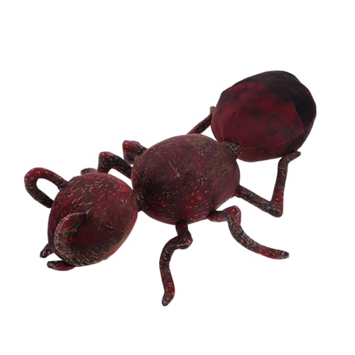 GOOHOCHY Ant Plüschspielzeug Realistische Ameisenpuppe für Weiches Kuscheltier Deko Lernspielzeug für Geburtstagsfeiern von GOOHOCHY
