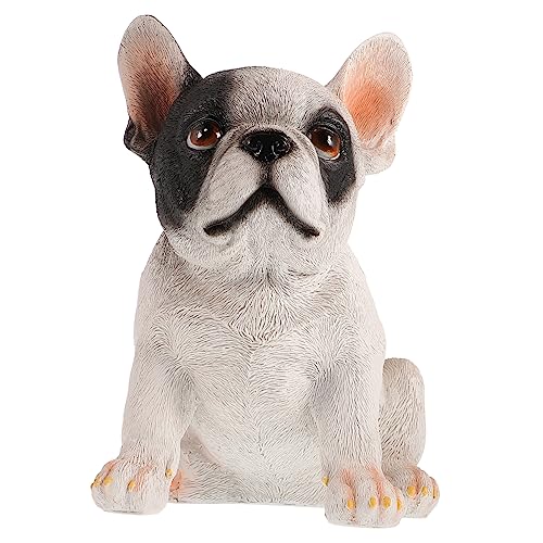 GOOHOCHY Bulldoggen-Ornamente Aus Kunstharz Dekorative Hundeskulptur Für Garten Realistische Bulldogge Statue Schmuck Gartendekoration GOOHOCHY Bulldoggen-Ornamente Aus Kunstharz Dekorative Hundeskulptur Für Garten Realistische Bulldogge Statue Schmuck Gartendekoration von GOOHOCHY