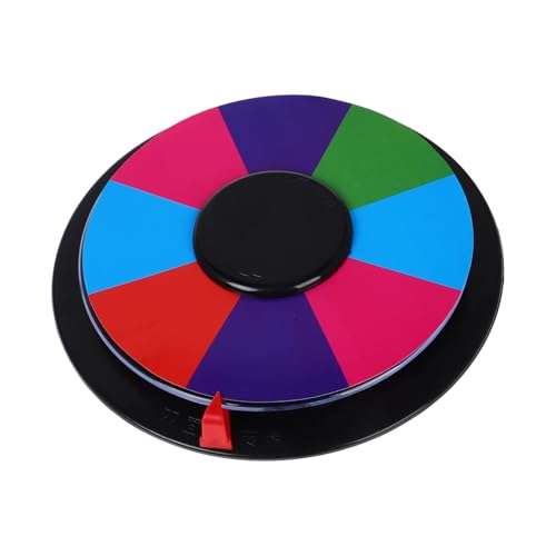 GOOHOCHY Doppelseitiges Beschreibbares Spinning Prizes Wheel mit Pfeildesign Drehbares für DIY Spiele Party Ktv und Klassenzimmer Einfach zu Bedienen für Altersgruppen von GOOHOCHY