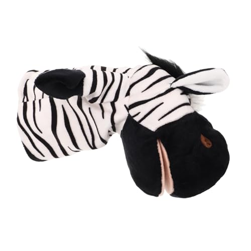 GOOHOCHY Fingerpuppen Tierpuppen Zebra Plüsch Handspielpuppe für Interaktives Geschichtenerzählen und Lernen Kuscheliges für Eltern Junge Mädchen Aktivitäten von GOOHOCHY