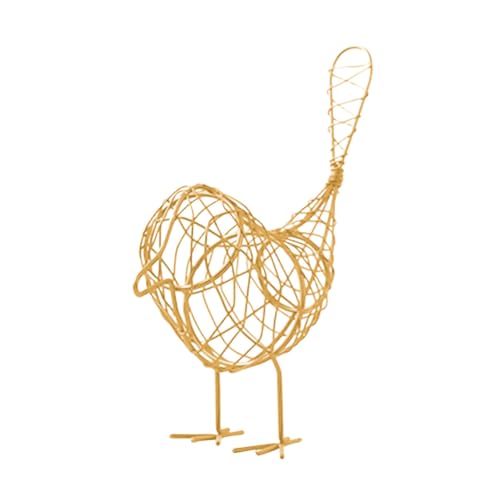 GOOHOCHY Heimdekorationsornamente Weidentabletts Zur Dekoration Hängende Vogelfutterstation Feengartenzubehör Für Den Außenbereich Drahtvogelstatue Mini Hausdekor Goldenes GOOHOCHY Heimdekorationsornamente Weidentabletts Zur Dekoration Hängende Vogelfutterstation Feengartenzubehör Für Den Außenbereich Drahtvogelstatue Mini Hausdekor Goldenes von GOOHOCHY