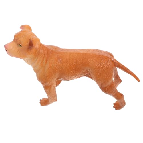 GOOHOCHY Hirschhundemodellspielzeug Welpenfigur simulierter Hund gefälschtes Hundespielzeug gefälschtes Tiermodell simuliertes Welpenmodell Mini-Hund Hundefigur Plastik von GOOHOCHY
