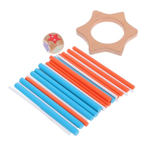 GOOHOCHY Holzspielset Buntes Balancespiel Geduldstraining Interaktives Denkspiel Lernspielzeug für Erwachsene Reisegeeignetes Holzstab Spiel GOOHOCHY Holzspielset Buntes Balancespiel Geduldstraining Interaktives Denkspiel Lernspielzeug für Erwachsene Reisegeeignetes Holzstab Spiel von GOOHOCHY