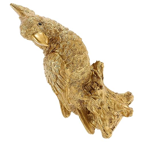 GOOHOCHY Simulation Parrot Statue Resin Dekoration Für Tisch Und Kreative Wohnaccessoires Für Garten Und Leicht Und Realistisch Für Innen Und Außenbereiche von GOOHOCHY