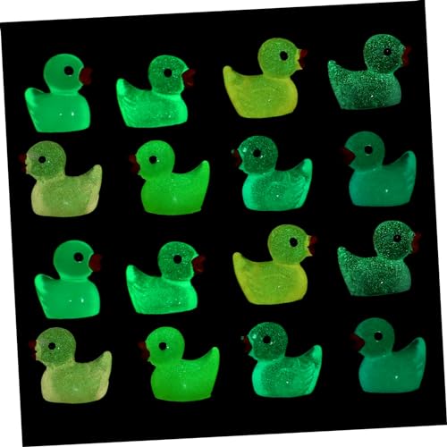 GOOHOCHY Leuchtende Mini Enten Skulpturen Harz Deko Figuren Für Mikrolandschaften Garten Und Mini Teich Niedliche Resin Ornamente Bunten Farben GOOHOCHY Leuchtende Mini Enten Skulpturen Harz Deko Figuren Für Mikrolandschaften Garten Und Mini Teich Niedliche Resin Ornamente Bunten Farben von GOOHOCHY