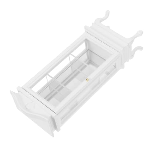 GOOHOCHY Maßstab Arched Top Design Robuster Schrank Mini Bücherregal Puppenhaus Möbel Zubehör Dekoration Kreatives GOOHOCHY Maßstab Arched Top Design Robuster Schrank Mini Bücherregal Puppenhaus Möbel Zubehör Dekoration Kreatives von GOOHOCHY