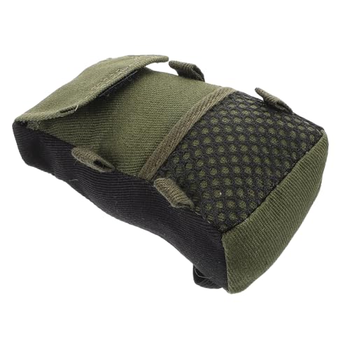 GOOHOCHY Maßstab Puppenrucksack Militärgrün Miniatur Sportsbag für Actionfiguren Tennis Zubehör Sammler von GOOHOCHY
