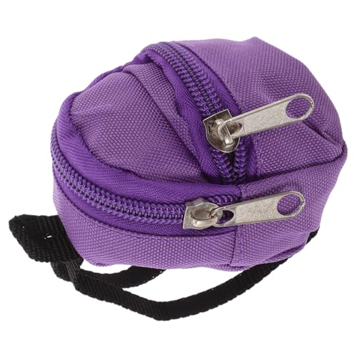 GOOHOCHY Miniatur Puppenrucksack aus Realistisches Mini Schulranzen Modell Dekoratives Puppenzubehör für Puppenhaus Schlafzimmer und Ankleidezimmer Langlebig und Detailreich von GOOHOCHY