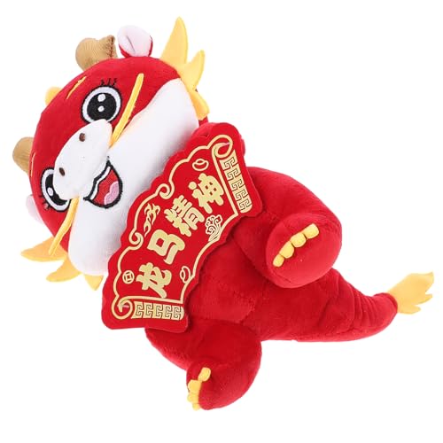 GOOHOCHY Plüsch Drache Dekoration Großer Gefüllter Chinesischer Drachen Für Neujahr Hochzeiten Und Geburtstagsfeiern Kuscheltier Aus Perfektes Für Familie Und Freunde von GOOHOCHY