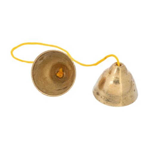 GOOHOCHY Premium Glocken Musikinstrumente aus Kupfer Lernspielzeug für Durchmesser für Musikalische Früherziehung und Hand Augen Koordination von GOOHOCHY