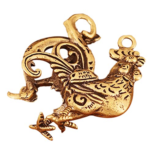 GOOHOCHY Vintage Hahn Statue Ornament Kupfer Huhn Für Desktop Auto Zubehör Für Freund GOOHOCHY Vintage Hahn Statue Ornament Kupfer Huhn Für Desktop Auto Zubehör Für Freund von GOOHOCHY