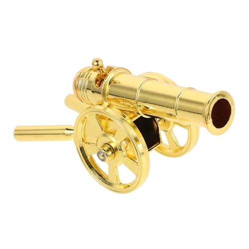 GOOHOCHY Vintage Metall Kanonen Modell Robust Langlebig Dekorativ für Rollenspiel und Sammler Miniatur Kanonen Figur für Schreibtisch Regal und Büro Dekoration von GOOHOCHY