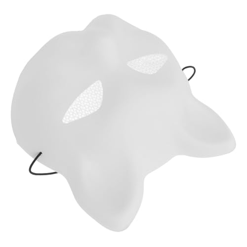 GOOHOCHY katze gesichtsmaske leere Katzenmaske Fuchsmaske unbemalt Masken masken lackierbar leere maske selber machen leere handbemalte maske DIY-Malmasken Plastik Weiß GOOHOCHY katze gesichtsmaske leere Katzenmaske Fuchsmaske unbemalt Masken masken lackierbar leere maske selber machen leere handbemalte maske DIY-Malmasken Plastik Weiß von GOOHOCHY