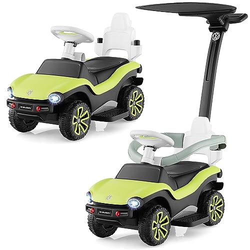 GOPLUS 3 in 1 VW autorisierte Schiebeauto, Rutschfahrzeug mit abnehmbarem Schiebgriff, Schutzbügel, verstecktem Stauraum, Hupe, Musik & Licht, Kinderauto für Kinder von 1 bis 3 Jahren GOPLUS 3 in 1 VW autorisierte Schiebeauto, Rutschfahrzeug mit abnehmbarem Schiebgriff, Schutzbügel, verstecktem Stauraum, Hupe, Musik & Licht, Kinderauto für Kinder von 1 bis 3 Jahren von GOPLUS