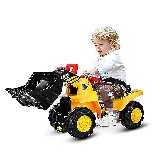 GOPLUS Bulldozer Kinderfahrzeug, Kinderauto Kinder mit Stauraum, Radlader Kinderauto mit Hupfunktion, mit Umkippen-Schutz, Spaß beim Zusammenbauen und Schrauben, für Kinder ab 3 Jahre GOPLUS Bulldozer Kinderfahrzeug, Kinderauto Kinder mit Stauraum, Radlader Kinderauto mit Hupfunktion, mit Umkippen-Schutz, Spaß beim Zusammenbauen und Schrauben, für Kinder ab 3 Jahre von GOPLUS