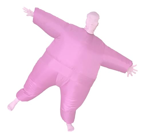GOPRIME Einfarbiges Kostüm, aufblasbar, Ganzkörpergröße, inklusive Gebläse, Pink, Einheitsgröße GOPRIME Einfarbiges Kostüm, aufblasbar, Ganzkörpergröße, inklusive Gebläse, Pink, Einheitsgröße von GOPRIME