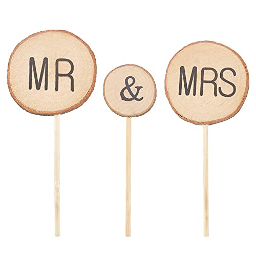 GORGECRAFT Holz Personalisierte Hochzeitstorte Topper Mr Und Mrs Cake Topper Für Hochzeits- Oder Jubiläumstortendekoration GORGECRAFT Holz Personalisierte Hochzeitstorte Topper Mr Und Mrs Cake Topper Für Hochzeits- Oder Jubiläumstortendekoration von GORGECRAFT