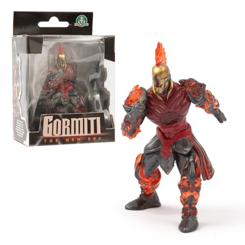 Gormiti, 1 Figur, 7 cm, dynamische Position, Modell Gormiti Fireon V1, für Kinder ab 4 Jahren, GRV103 Gormiti, 1 Figur, 7 cm, dynamische Position, Modell Gormiti Fireon V1, für Kinder ab 4 Jahren, GRV103 von GORMITI THE NEW ERA