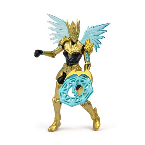 Gormiti, Actionfigur, Gormiti mit Waffe, Modell Air – Skye, für Kinder ab 4 Jahren, GRV201, Mehrfarbig Gormiti, Actionfigur, Gormiti mit Waffe, Modell Air – Skye, für Kinder ab 4 Jahren, GRV201, Mehrfarbig von GORMITI THE NEW ERA
