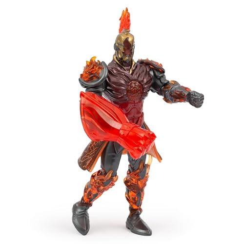 Gormiti GRV20200 Fireon-Figur mit Feuerfaust, Gormiti aus der neuen Ära, Rüstung zum Entfernen und Anziehen, leuchtende Farben und Metallic-Oberflächen, 9 Gelenkpunkte, berühmt (GRV20200) Gormiti GRV20200 Fireon-Figur mit Feuerfaust, Gormiti aus der neuen Ära, Rüstung zum Entfernen und Anziehen, leuchtende Farben und Metallic-Oberflächen, 9 Gelenkpunkte, berühmt (GRV20200) von GORMITI THE NEW ERA