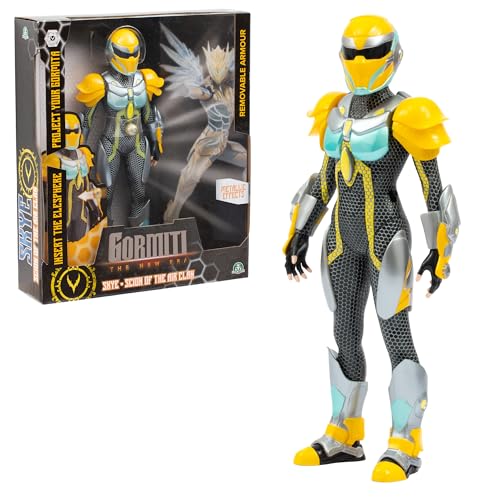 Gormiti, Figur mit Gelenken, 27 cm, Scion mit Projektor, Modell Air – Skye, für Kinder ab 4 Jahren, GRV052, Mehrfarbig Gormiti, Figur mit Gelenken, 27 cm, Scion mit Projektor, Modell Air – Skye, für Kinder ab 4 Jahren, GRV052, Mehrfarbig von GORMITI THE NEW ERA