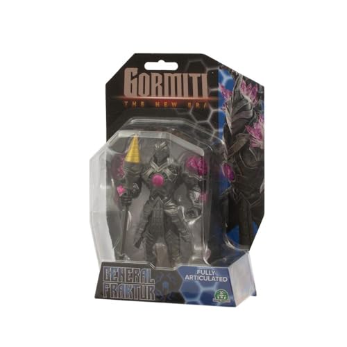 GORMITI THE NEW ERA - Schlechter General Fraktur, Actionfigur Villain, 15 cm, beweglich, Rivale mit Spitzenwaffe, für Kinder ab 3 Jahren GORMITI THE NEW ERA - Schlechter General Fraktur, Actionfigur Villain, 15 cm, beweglich, Rivale mit Spitzenwaffe, für Kinder ab 3 Jahren von GORMITI THE NEW ERA