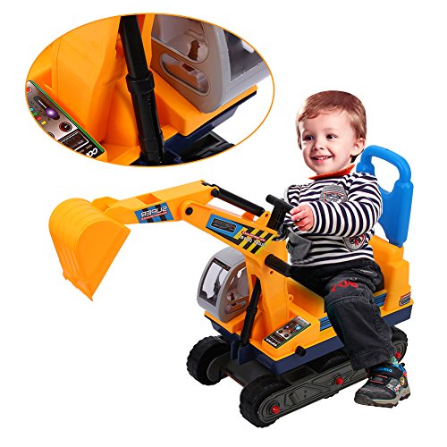 GOTOTOP Bagger Spielzeug,Technisches Fahrzeug Spielzeug für Große Kinderbagger, Kinderbagger Spielzeug von GOTOTOP