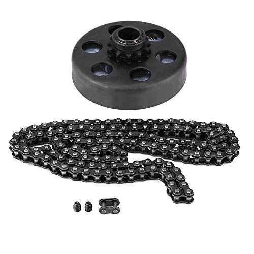 GOTOTOP Zentrifugalkupplung, Mini-Fahrradkupplung 3/4“ Bohrung mit 12 Zahnkupplungen # 35 Kettenschraube Kit für Go Kart Mini Bike 6.5HP GOTOTOP Zentrifugalkupplung, Mini-Fahrradkupplung 3/4“ Bohrung mit 12 Zahnkupplungen # 35 Kettenschraube Kit für Go Kart Mini Bike 6.5HP von GOTOTOP