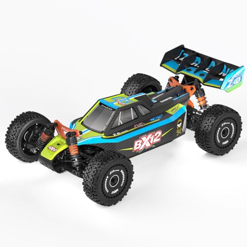 GOUX 1/12 Scale 2.4G RC 4WD Brushless High-Speed Off-Road Car Model mit Aluminium Chassis, RC Racing Buggy, Geburtstagsgeschenke (RTR Version) von GOUX