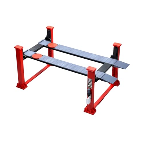 GOUX 1/18 Skala Vier-Post-Lift-Modell für DIY Auto Reparatur Shop und Custom Shop Szene, Auto Reparatur Shop Serie Modell Spielzeug GOUX 1/18 Skala Vier-Post-Lift-Modell für DIY Auto Reparatur Shop und Custom Shop Szene, Auto Reparatur Shop Serie Modell Spielzeug von GOUX