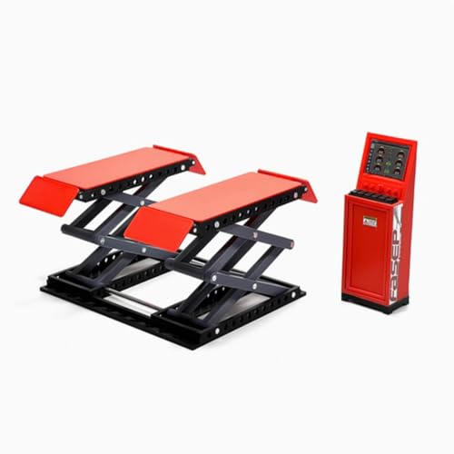 GOUX 1/18 Skala kleine Schere Lift Modell mit Konsole für DIY Auto Reparatur Werkstatt und benutzerdefinierte Shop Szene Modell, Auto Reparatur Werkstatt Serie Modell Spielzeug GOUX 1/18 Skala kleine Schere Lift Modell mit Konsole für DIY Auto Reparatur Werkstatt und benutzerdefinierte Shop Szene Modell, Auto Reparatur Werkstatt Serie Modell Spielzeug von GOUX