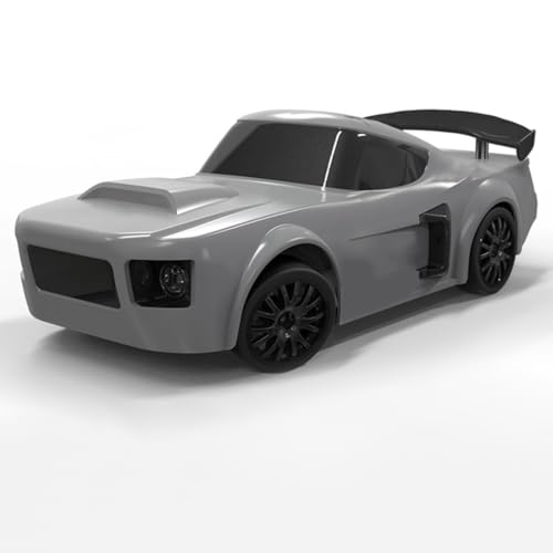 GOUX 1/24 2.4G Mini RC Drift Car, Hochgeschwindigkeits 20km/h 4WD Drift Car Modell mit Lichtern steuerbar Zwei Geschwindigkeiten schaltbar RC Racing Geschenk (RTR Version) von GOUX