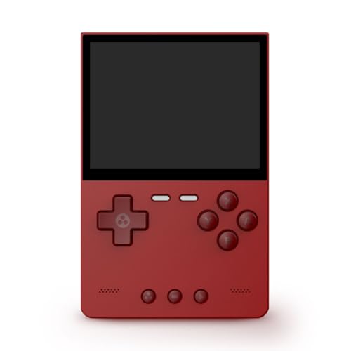 GOUX 3,2-Zoll-Retro-Handheld-Spielkonsole, tragbare Retro-Spielkonsole mit über 20 Retro-Spielformaten und RGB-Atmosphärenbeleuchtung, unterstützt mehrere Simulatoren von GOUX