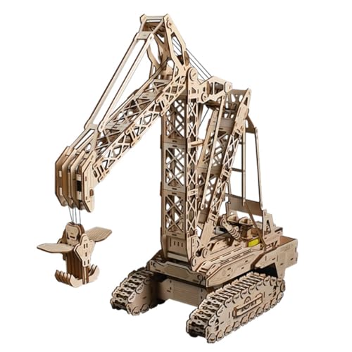 GOUX 3D DIY hölzerne RC Kran Modell Kit, RC Baukran Bausatz, pädagogische STEM Spielzeug, Engineering Puzzle für Erwachsene & Jugendliche 800PCS GOUX 3D DIY hölzerne RC Kran Modell Kit, RC Baukran Bausatz, pädagogische STEM Spielzeug, Engineering Puzzle für Erwachsene & Jugendliche 800PCS von GOUX